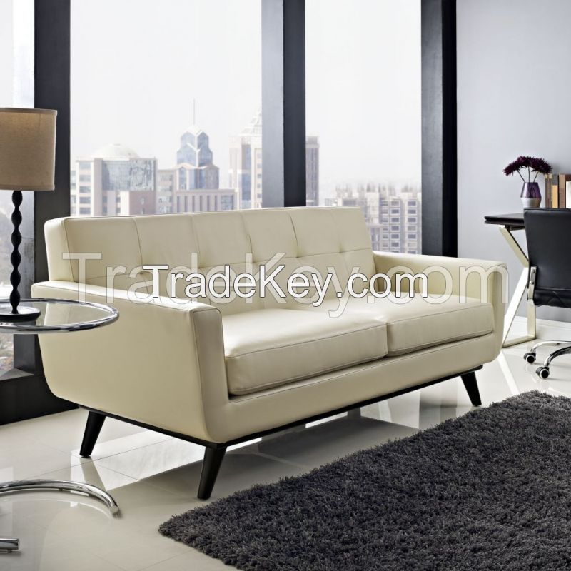 Title: The Allure of American-Style Leather Sofa