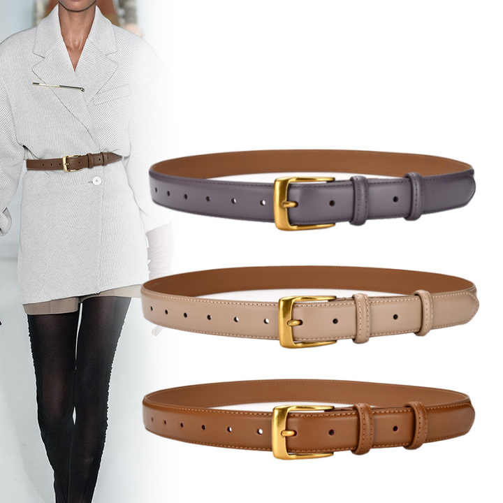 Title: Gentlemens Real Leather Belts: A Fashion Statement with Utility