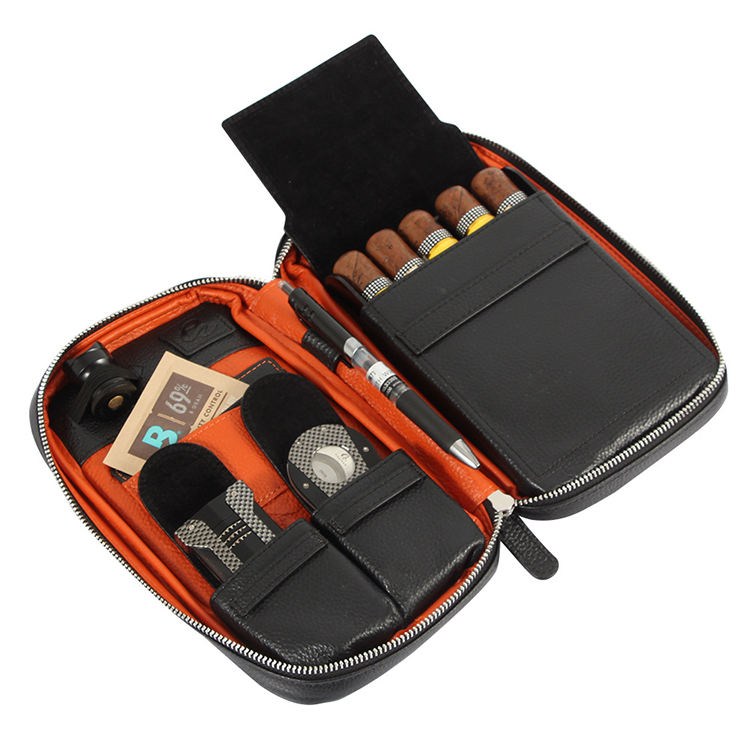 Title: The Unique Charm of Genuine Leather Cigar Cases