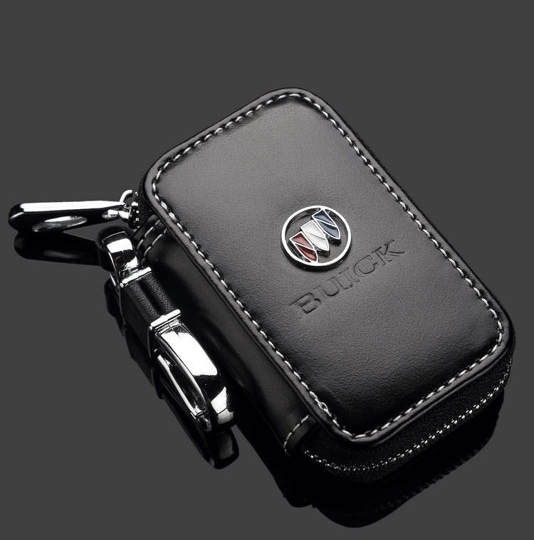 Title: The Real Leather Car Key Case