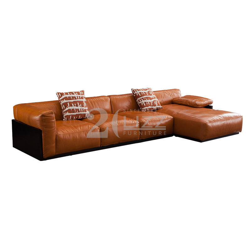 Title: Real Leather Sofa Pictures and Prices