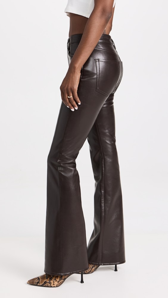 Title: The Unique Charm of Lady Leather Pants