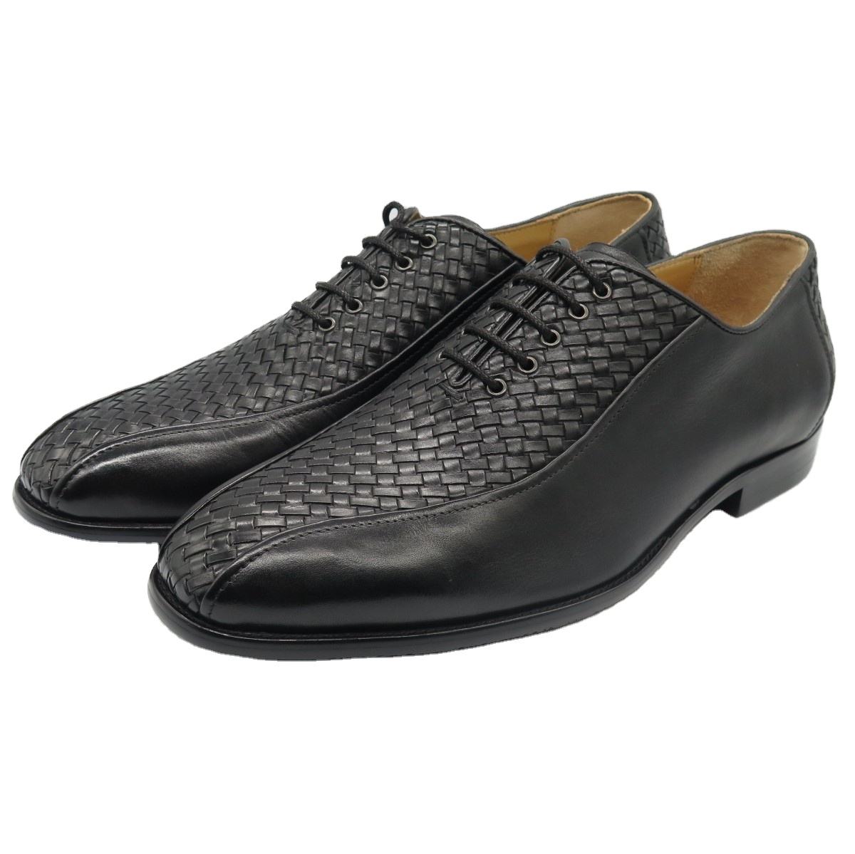 Title: Fashionable Mens Cotton-Lined Leather Shoes