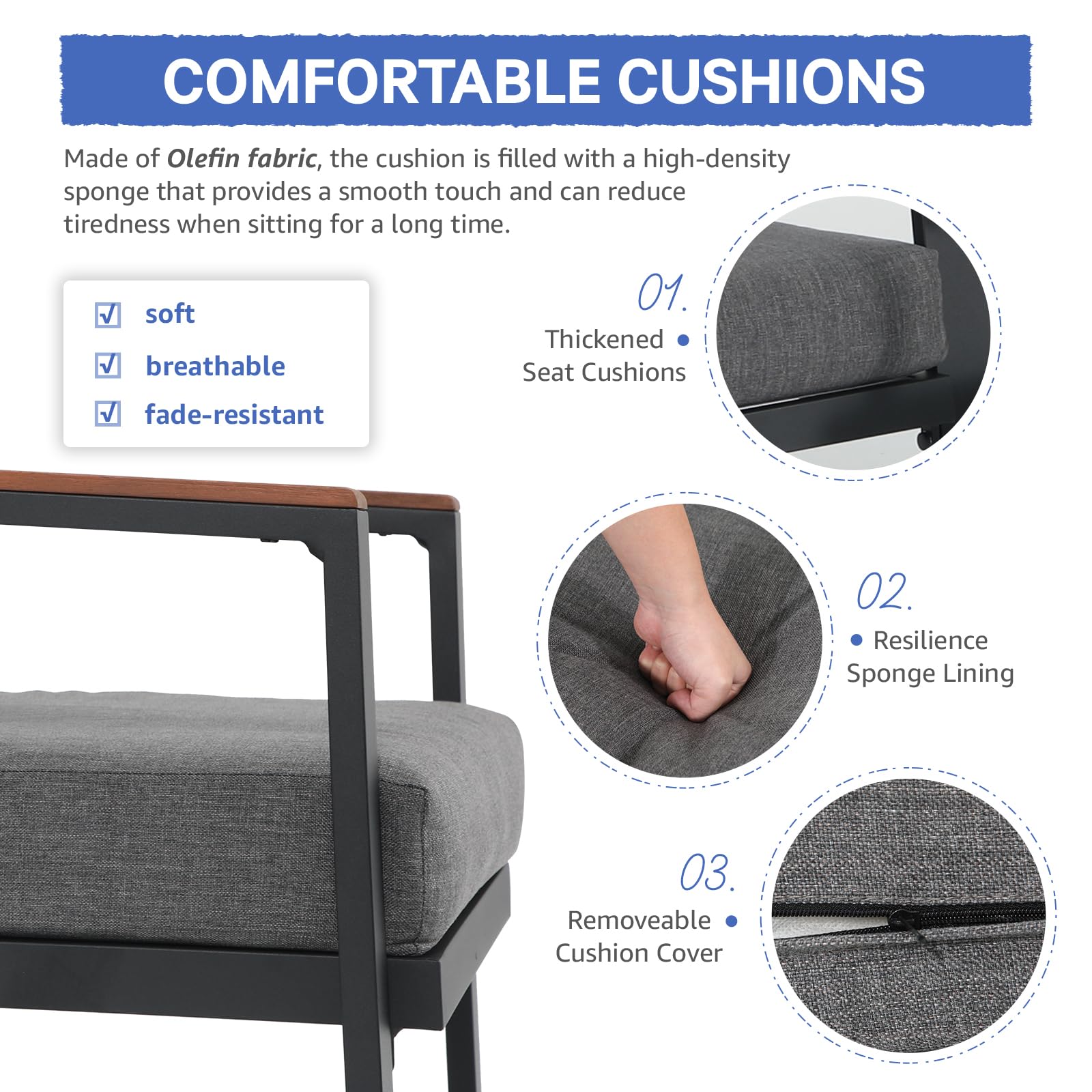 Title: The Best Choice for Your Leather Sofa: Anti-Slip Seat Cushions