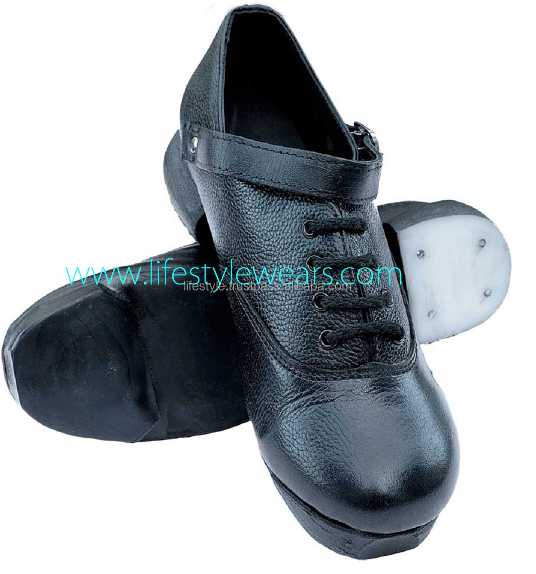 Title: The Unique Charm of Lady Dance Shoes Made of Real Leather