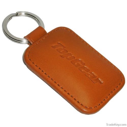 How to Sew a Genuine Leather Key Fob by Hand